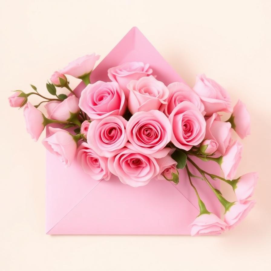 Floral Envelopes